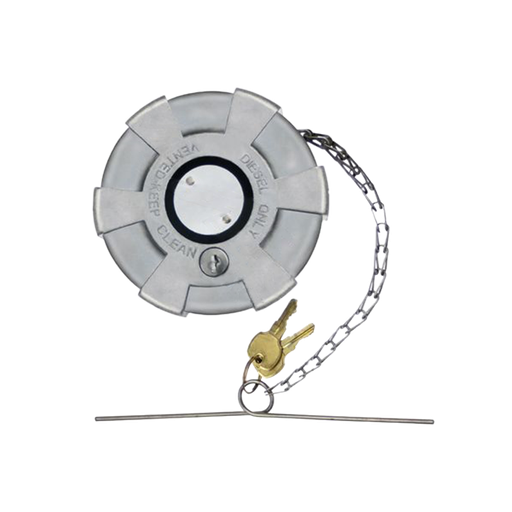 [572.1013GT] Tapa del tanque combustible Mack 4" C/ Llave MARCA "Norgren"