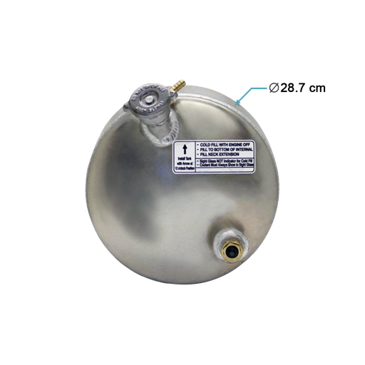 [575.1057] Tanque / Reservorio de Refrigerante de Aluminio Mack con Tapa y Visor