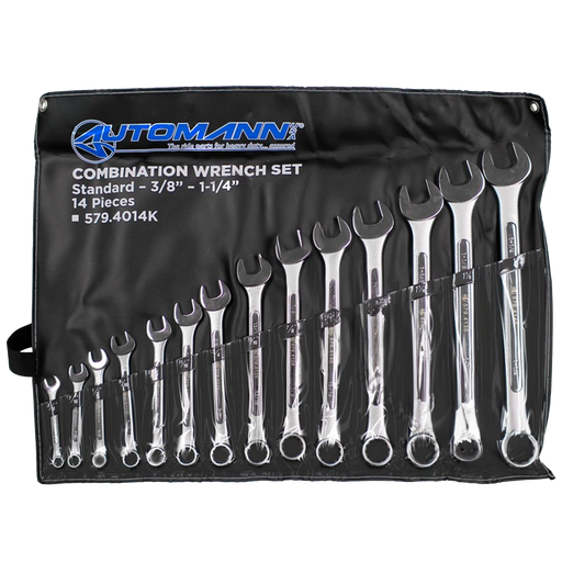 [579.4014K] Kit llave inglesa de 3/8" a 1-1/4"