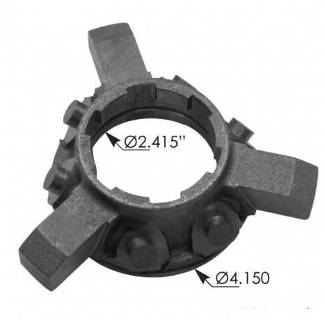 [755.242C34] C/E Retenedor Manga Araña 2" Embrague 15-1/2 y 14"