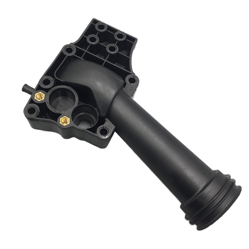 [801172] Toma de Agua Carga de Bomba al Termostato Mack MP7/MP8 Sin Sello