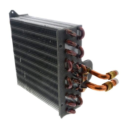 [804075] Evaporador A/A Mack Vision E7 427 CH/CV Conexiones de 3/4 pulg.-16 y 7/8 pulg.-14