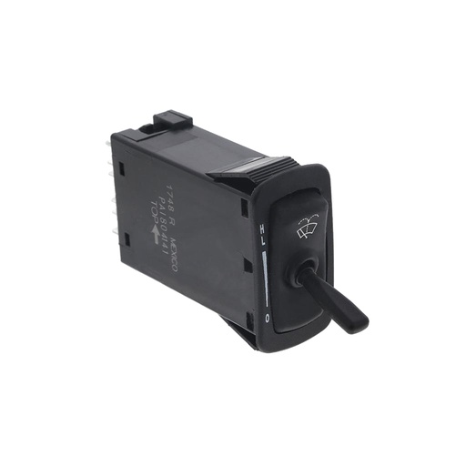 [804141] Interruptor Limpia Parabrisa LED Amarillo/Blanco 8 Pines Mack