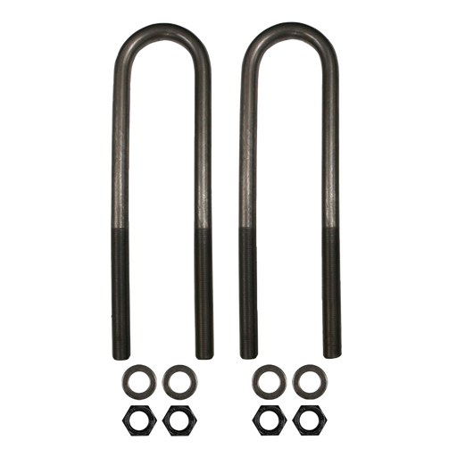 [AUBK5161-154] Abrazadera U ancho Ancho 3"- Largo 15" -4" Rosca de 1/4  Mack CH / Vision