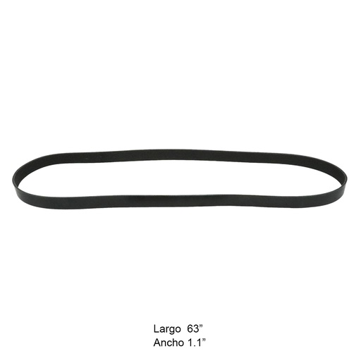 [EBT8774630] Correa Compresor Alternador - A/A Vision/Granite MP8 de 8PK1600 o 62,99" Longitud