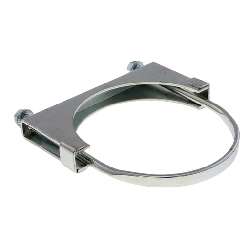 [ECL1933] Abrazadera de escape tipo U fina De 5" Cromada