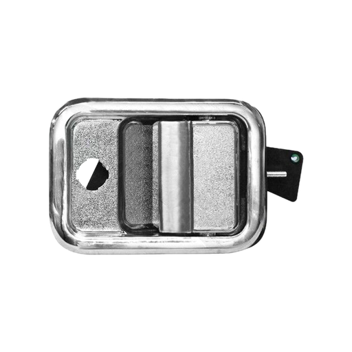 [HLK1055] Manilla Cromada Puerta Externa Izquierda Chofer CL-120