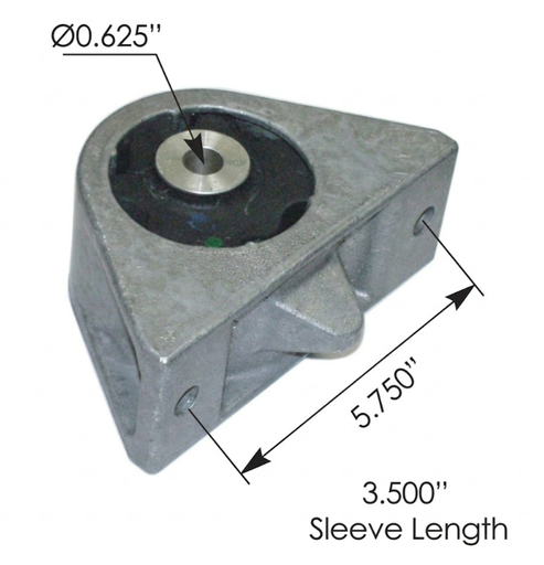 [M17420] Base/Buje soporte cabina Centro 0,62" Freightliner CL-120