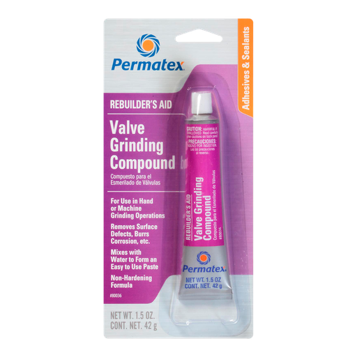 [PERMATEX-80036] Compuesto para pulir y asentar valvulas 42 Gramos