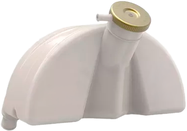 [ENET-0002] Tanque Superior / Reservorio de Refrigerante Media Luna Mack con Tapa