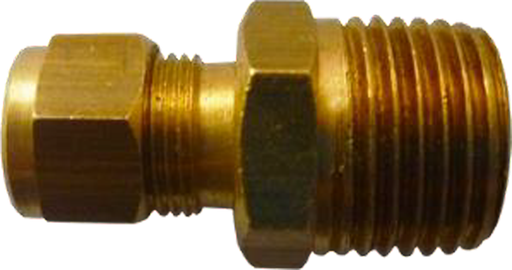 [68F-04-02] Conex. Bronce Conec. Recto 1/4x1/8