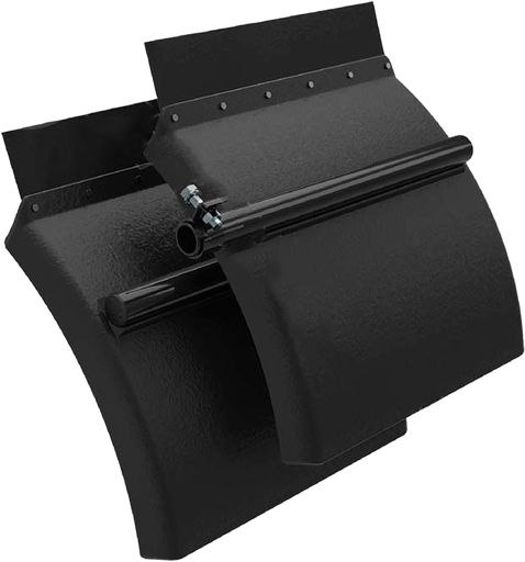 [562.9032] Kit de Guardabarros Delanteros Negros de 24"L x 24"L