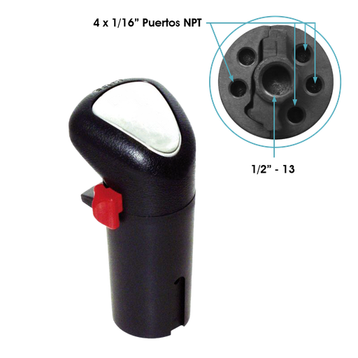 [LSV3695] Palanca Doble Selectora Punto Rojo 13 Velocidades CL/M2
