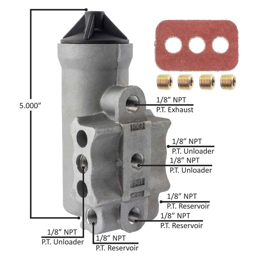 [S-A535] Valvula gobernador A/S D-2 100-120 PSI