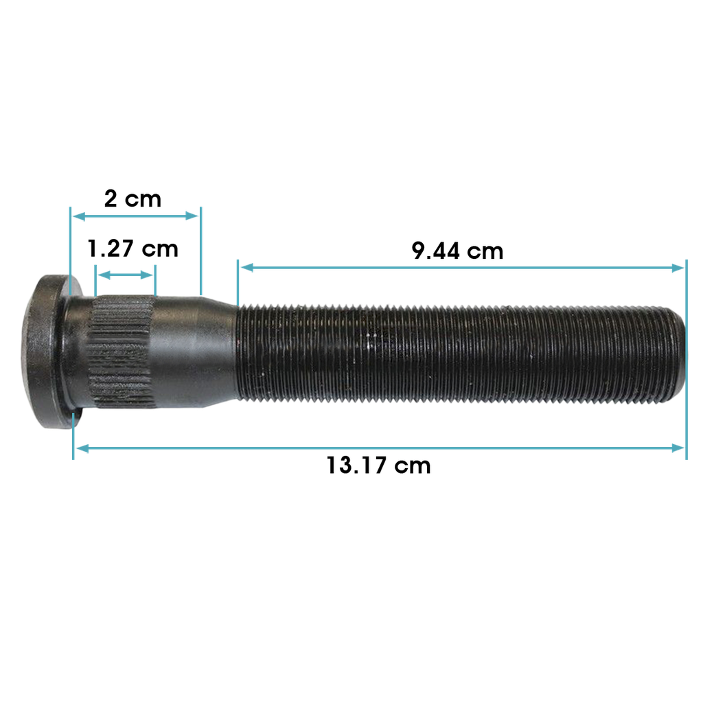 [201.6159] Perno M22x1.5 L5.188 Rin Aluminio