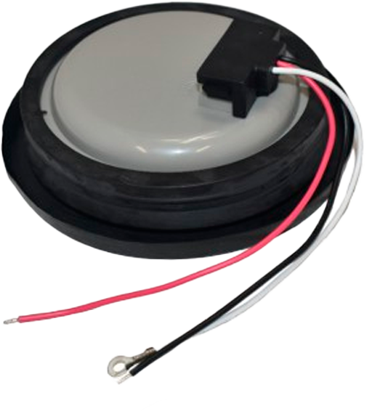 Lampara redonda LED Roja