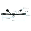 Cable puenter bateria tipo ojo MACK