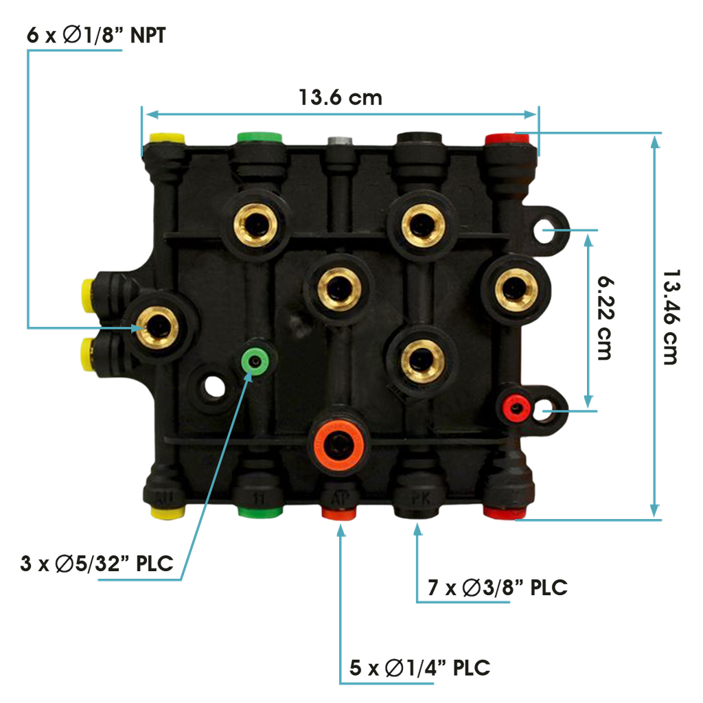 [170.1010] Modulo multiple distribucion aire