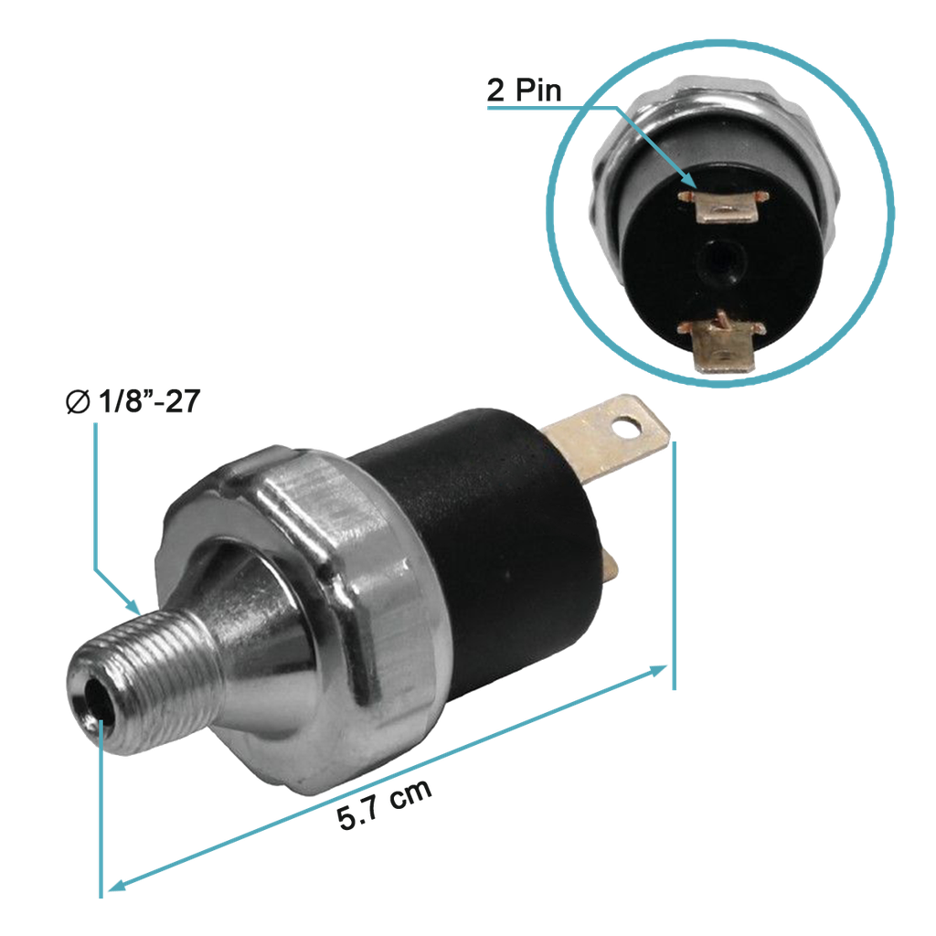 Interruptor baja presion aire N/O