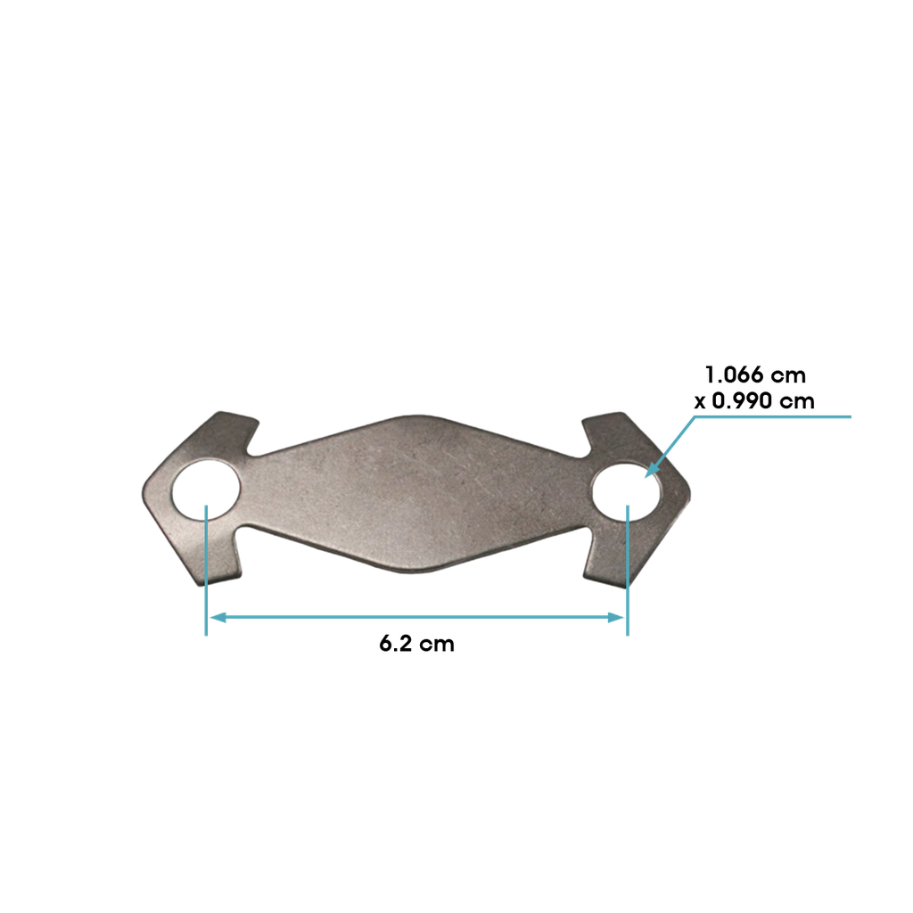 Kit Correa metalica cruceta 4 unidades