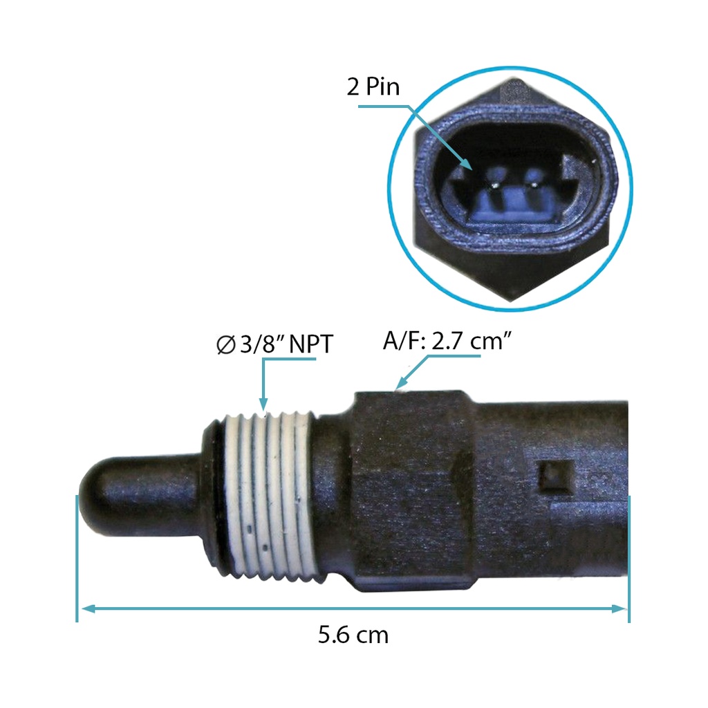 Sensor plastico temperatura admision S60