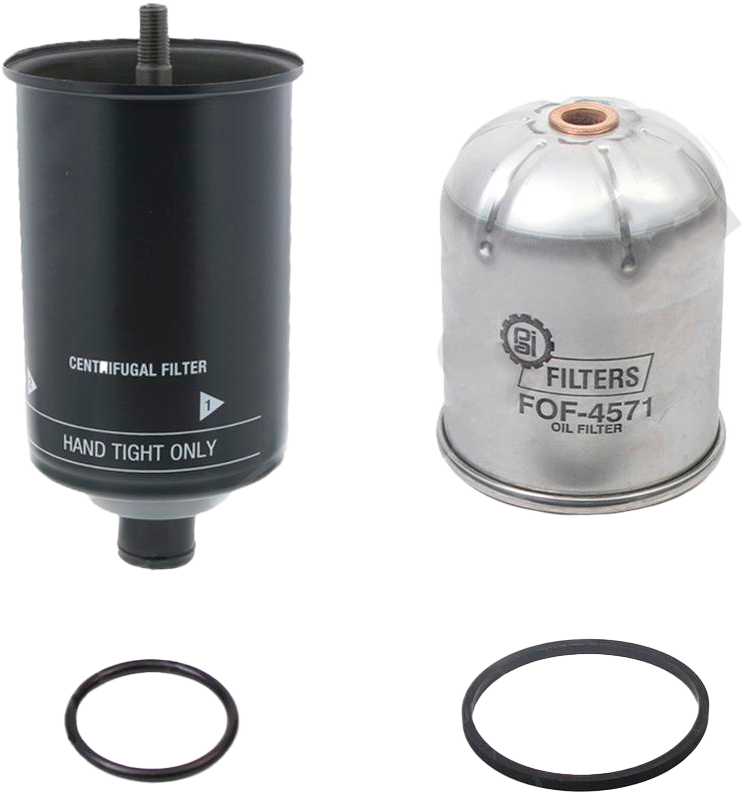 Kit Filtro de Aceite Mack E6 / E7M Centri-Max Hueco Grueso