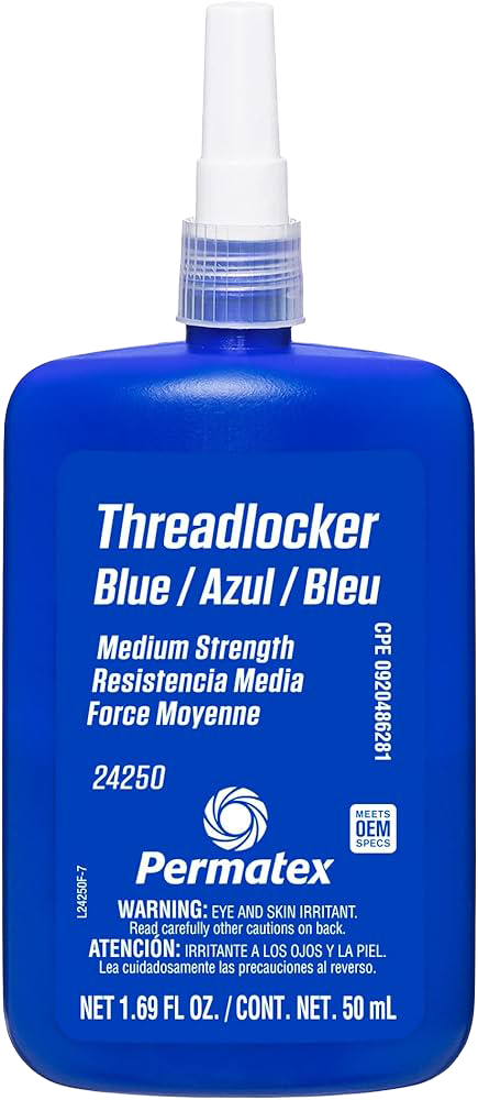 Traba Rosca Azul De 50ml Media Resistencia