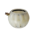 Buje Plástico del Árbol Leva Freno Tipo Piñita Ranurado de 1,5"D.I x 2,46"D.E x 1,75"Largo