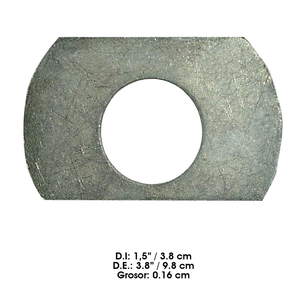 Arandela Leva Freno 3.937"x 2.5"x 0.075"