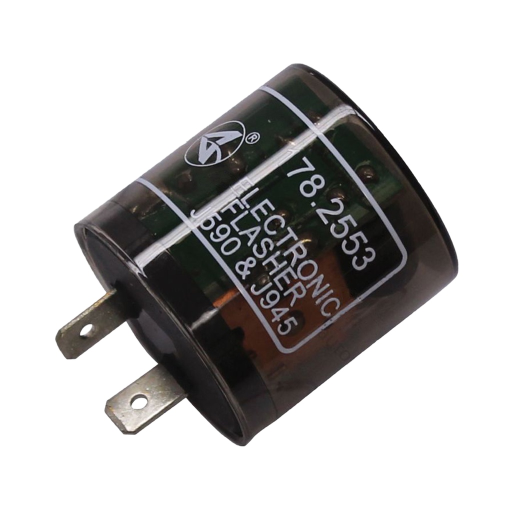 Relay Flash Intermitente de Cruce 2 Terminales 12 voltios / 25 Amperios
