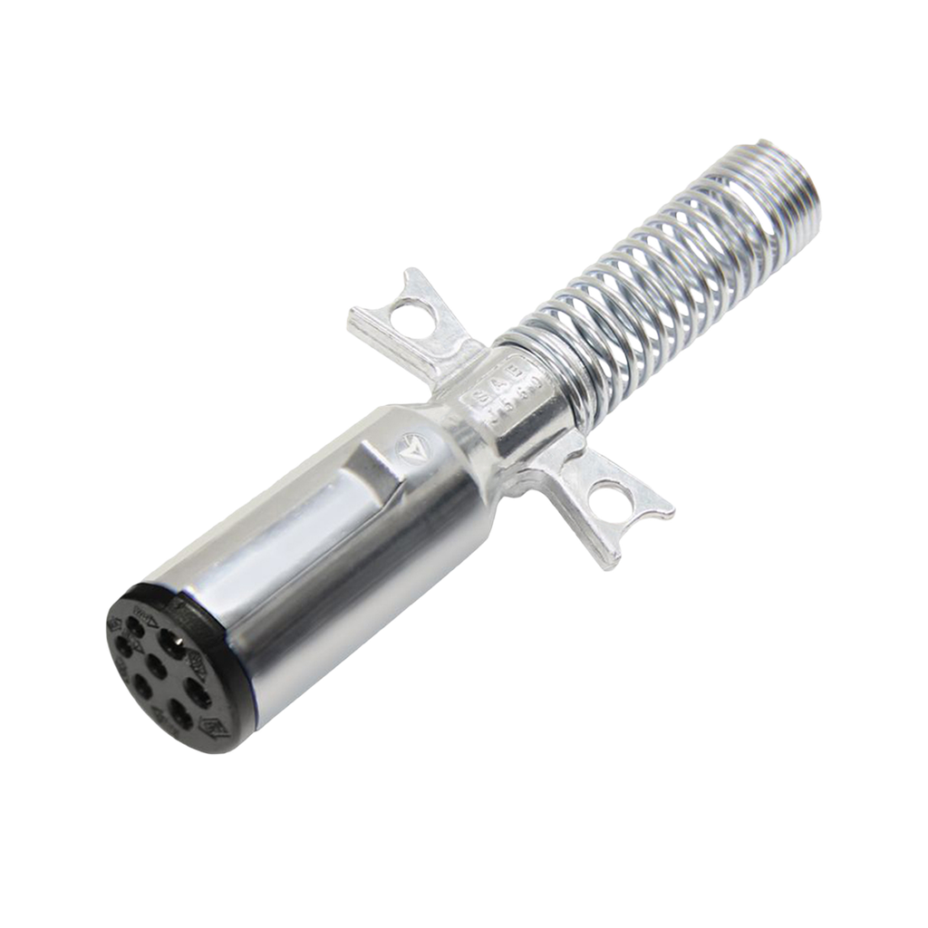 Conector macho electrico chuto-remolque