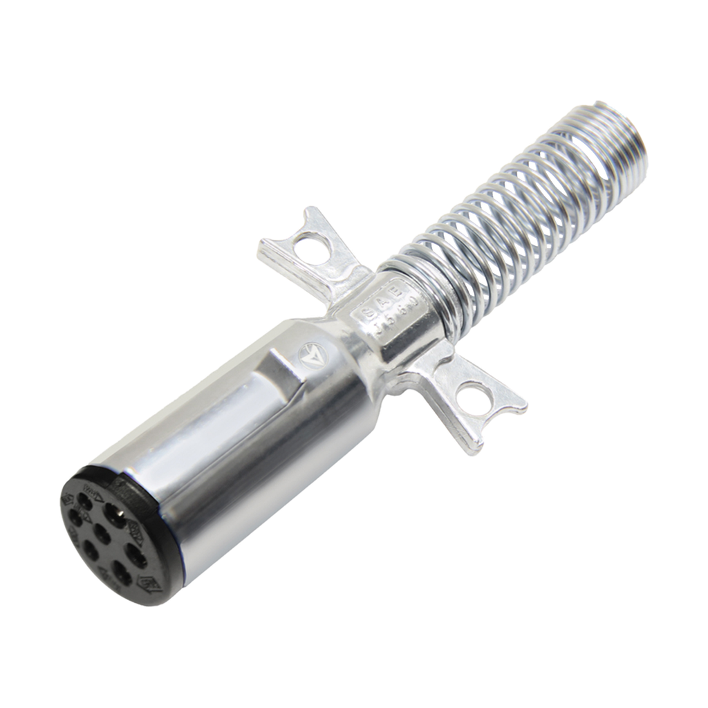 Conector macho electrico chuto-remolque