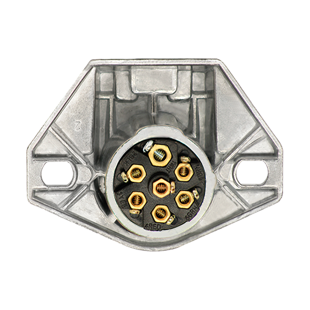 Conector hembra elec. chuto-remolque HD