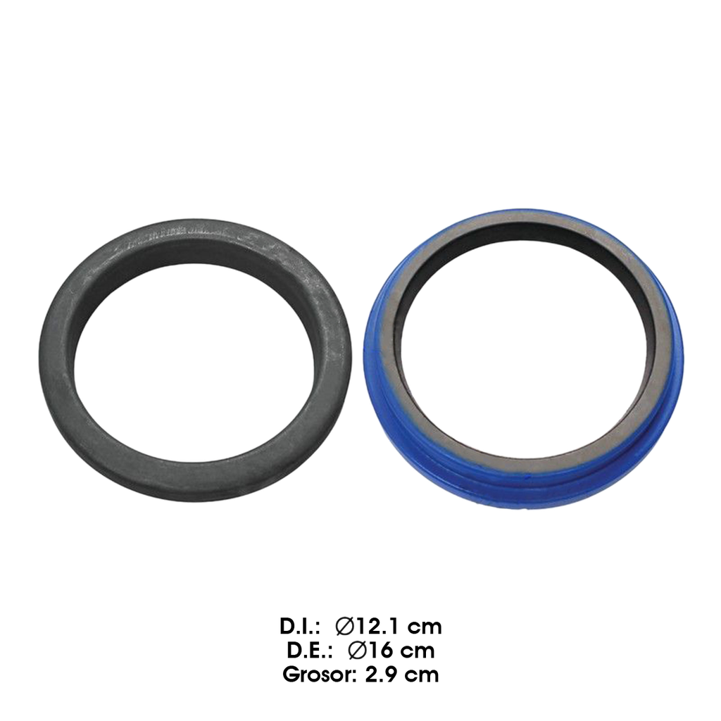 Sello Rueda Trasera Con desgaste Diferencial Rockwell CL/FL-120-Vision-Kodiak-Freightliner-International-kenworth-Cargo/1721