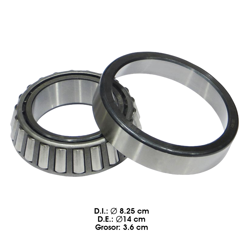 Set 401 rodamiento int rueda tra CL (cono 580/ pista572)