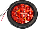 Lampara redonda LED Roja