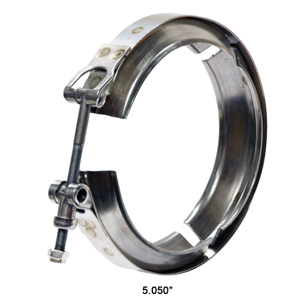 Abrazadera tipo v 5.050" turbo