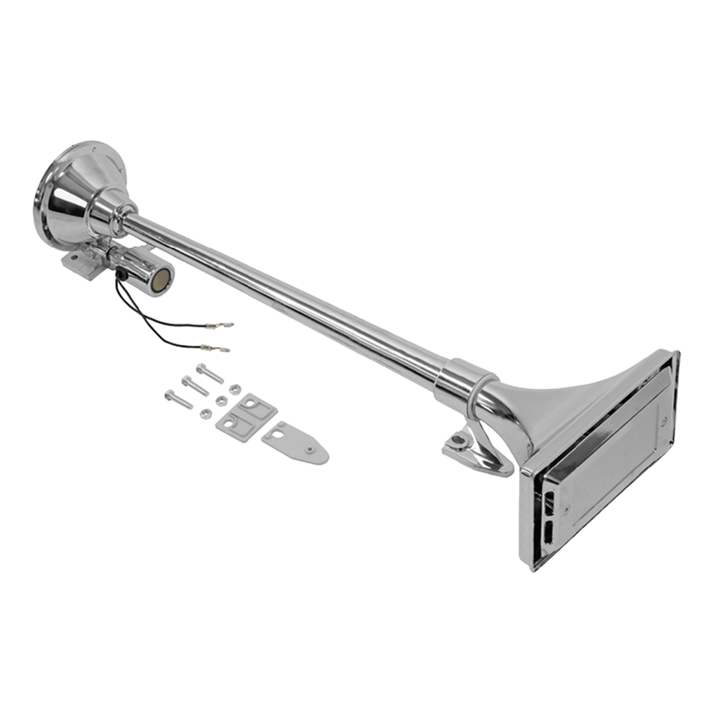 Bocina / Corneta Con Solenoide De Aire Camión Eléctrica de 12/24 Voltios de 25"Largo y 115 Db