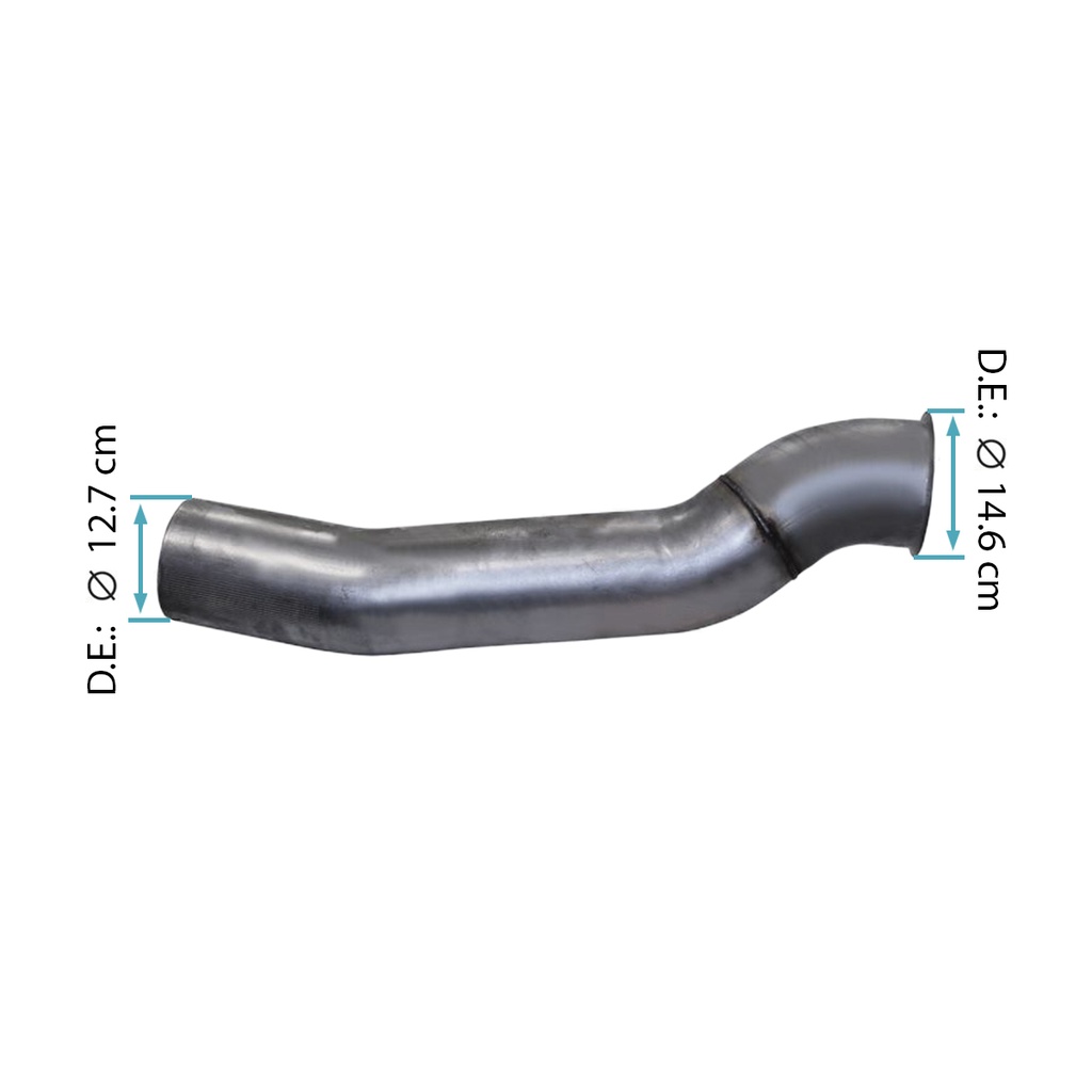 Tubo escape bajante turbo Mack 5 pug alz