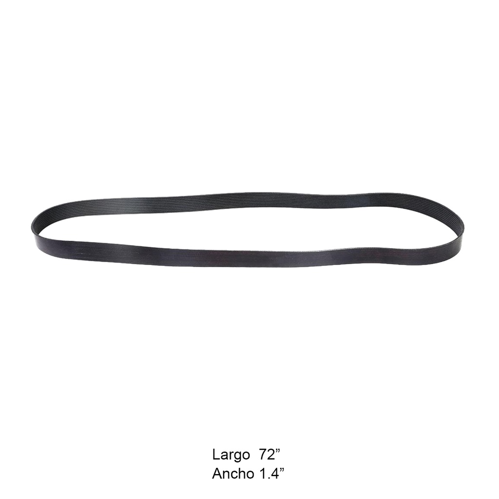 Correa Multicanal Del Alternador Mack CH-E7E-TECH de 10PK1850 o 72,83" Longitud