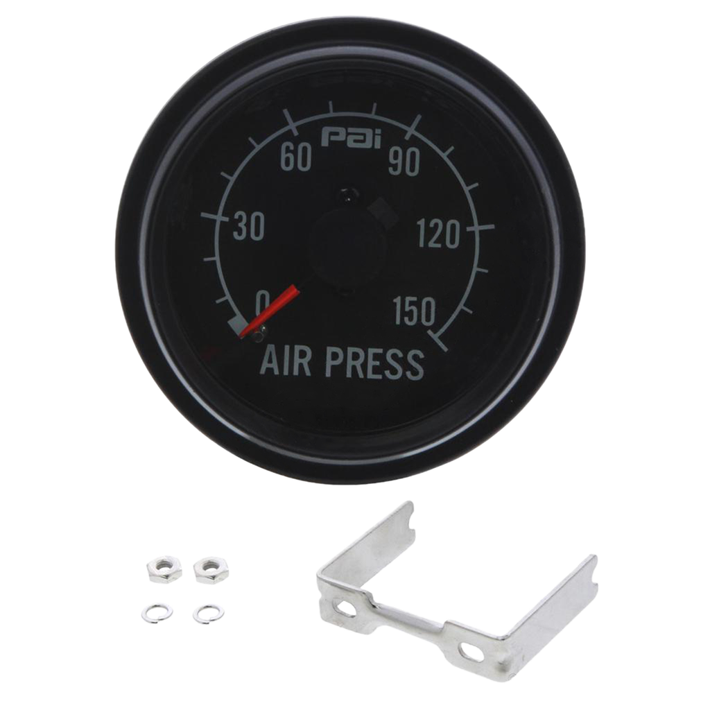 Manómetro Mecánico de Presión de Aire Ø 2-1/8 Psig 0-150