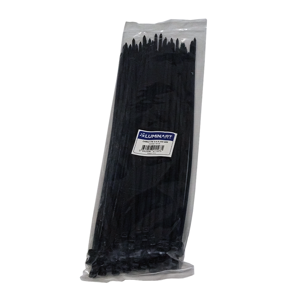 Tirrap Nylon 250x3.6x100und