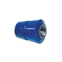 Buje del balancin Reyco Poly Azul 1,62"D.I x 4,43"Largo x 3,37"E1 x 2,75E2