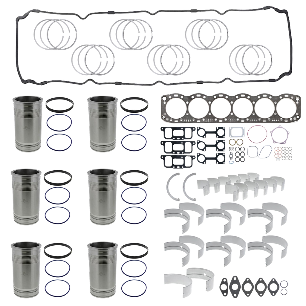 Kit Overhaul STD Medio Sin Pistón 3mm Motor 12,7L S60/CL-120