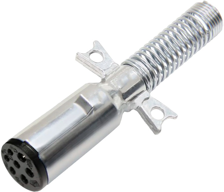 Conector macho electrico chuto-remolque