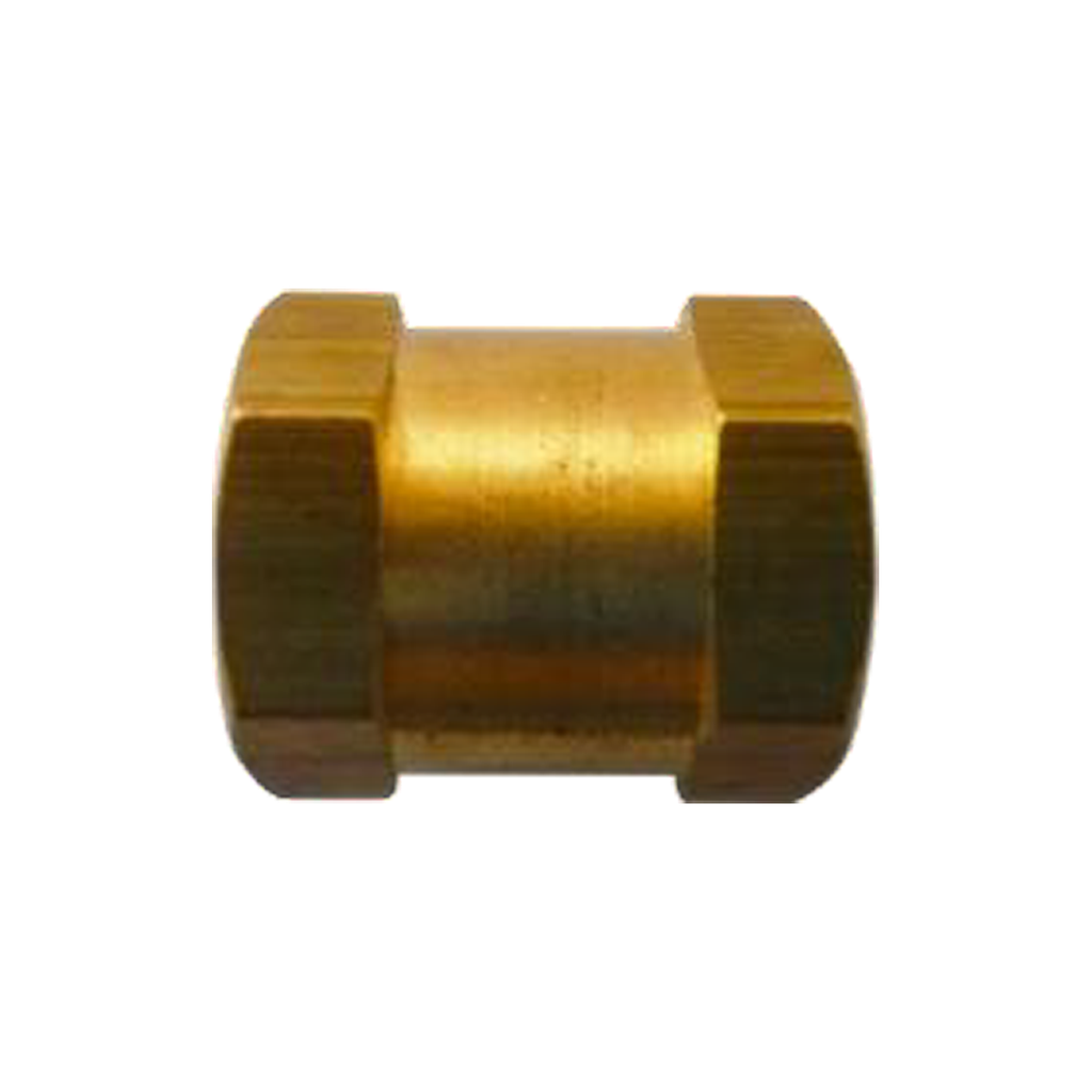 Conex. Bronce anillo hexagonal NPT 1/4