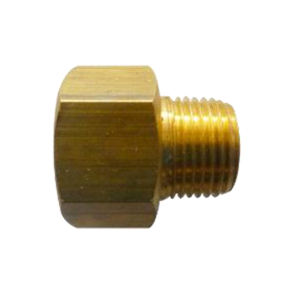Conex. Bronce Reductor NPT (hembra) 3/8 x (macho) 1/4