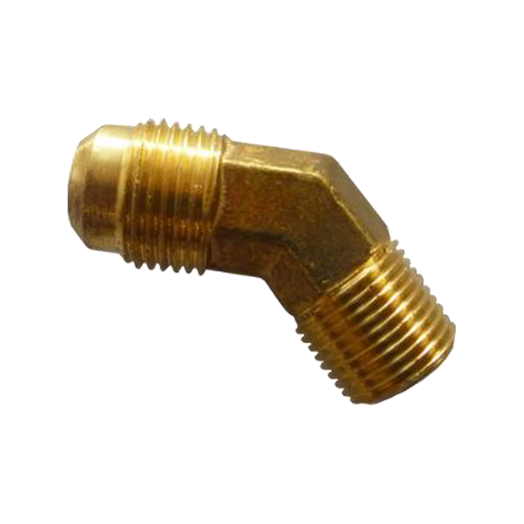 Conex.Bronce Conec 45°  3/8x1/4