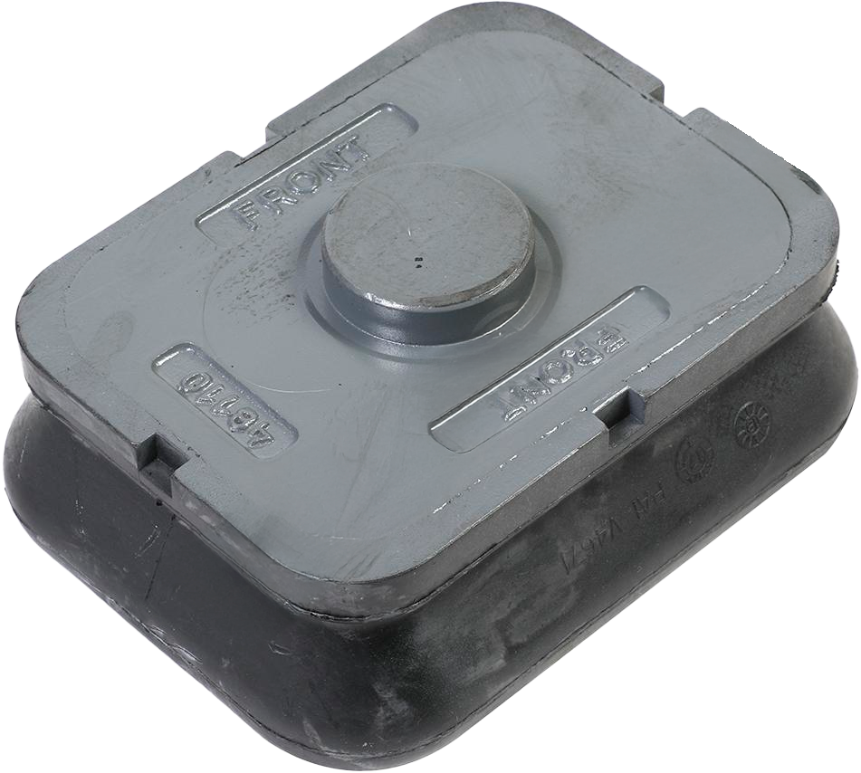 Goma Sapa Negra Superior 2.38" Altura 6" Ancho Mack de 38.000 Lb