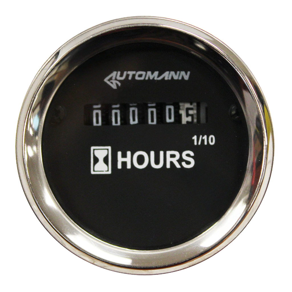 Horometro 52mm 2"-12/24V - Rango 9999.9